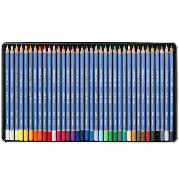 Cretacolor Marino set vodenih olovaka - 36 kom, metalna kutija
