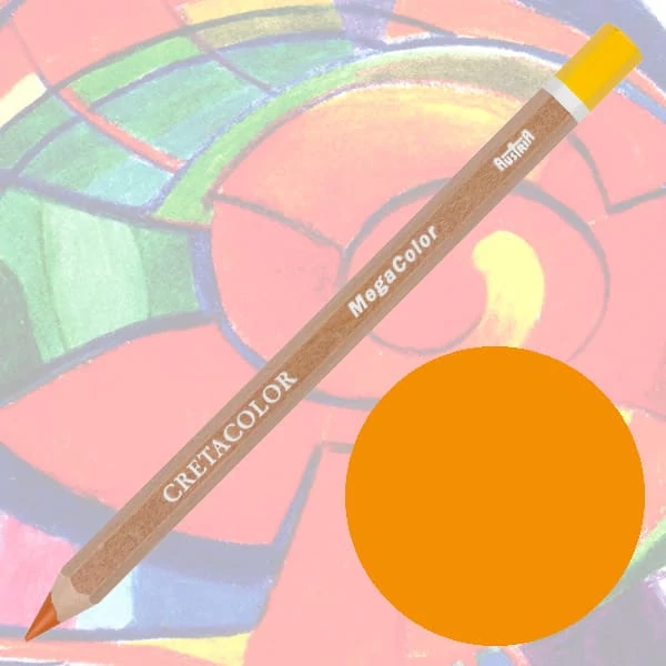 Cretacolor MegaColor olovka u boji - 108, chromium yellow