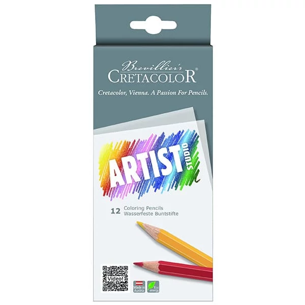 Cretacolor Artist Studio set olovaka u boji - 12 kom