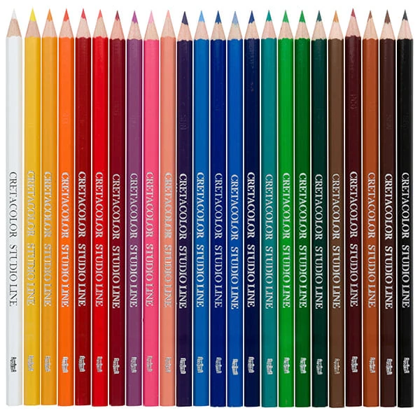 Cretacolor Artist Studio komplet šarenih olovaka – 24-dijelni