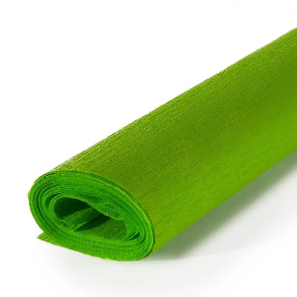 Krep papir, Educational, 40 g, 50x250 cm - 232 apple green
