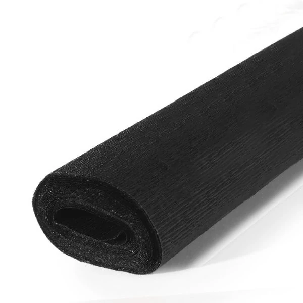 Krep papir, Educational, 40 g, 50x250 cm - 340 black