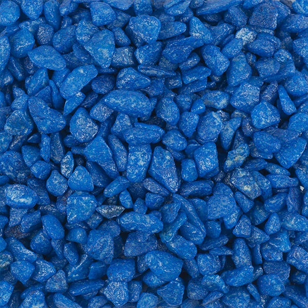 Ukrasni kamenčići, 5-8 mm, 500 g - plavi