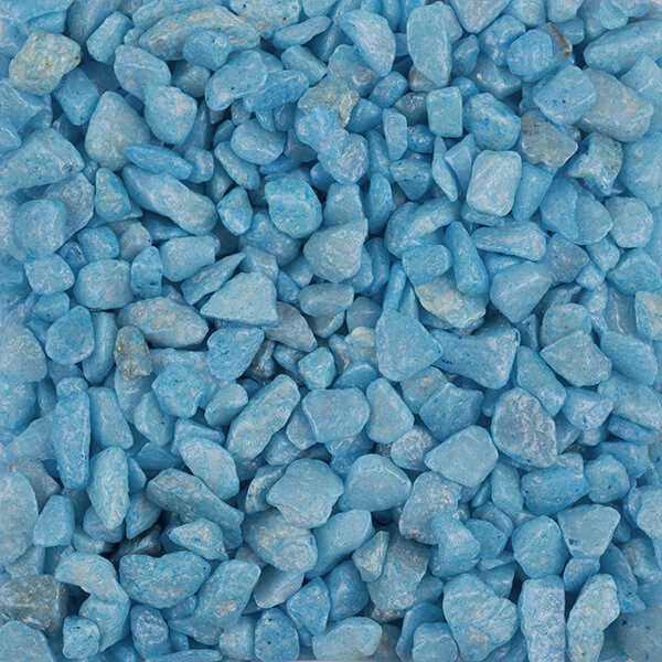 Ukrasni kamenčići, 5-8 mm, 500 g - svijetlo plavi