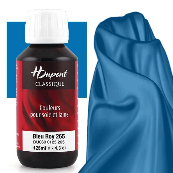 Dupont Classique boja za svilu koja se učvršćuje na paru 125 ml - 265 kraljevsko plava, plava