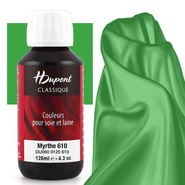 Dupont Classique boja za svilu za fiksiranje na paru 125 ml - 610 mirto zelena, mirta