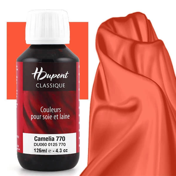 H Dupont Classique boja za svilu za fiksiranje parom 125 ml - 770 kamelija, kamelija