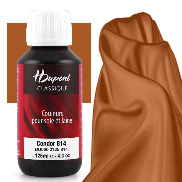 H Dupont Classique boja za svilu za fiksiranje parom 125 ml - 814 kondor, kondor