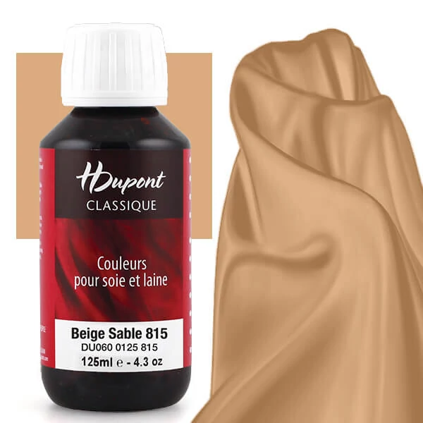 H Dupont Classique boja za svilu koja se učvršćuje parom 125 ml - 815 pješčano bež, pješčano bež