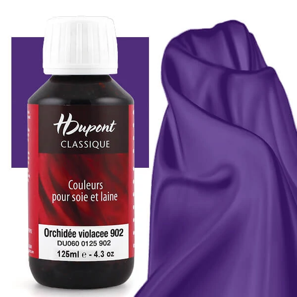 Dupont Classique boja za svilu s parnom fiksacijom 125 ml - 902 orchid violet, orchidee violacee