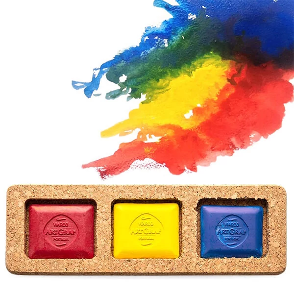 Viarco ArtGraf Tailor Shape set akvarel bojica - Primary colors