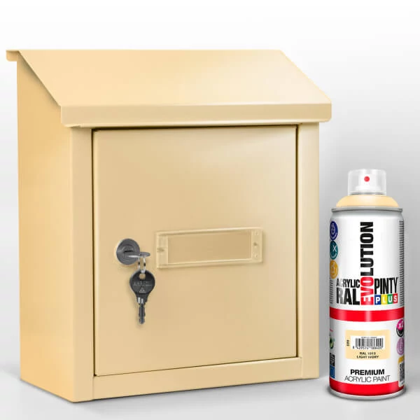 Akrilna boja u spreju, EVOLUTION sjajna, 400 ml - RAL1015 light ivory