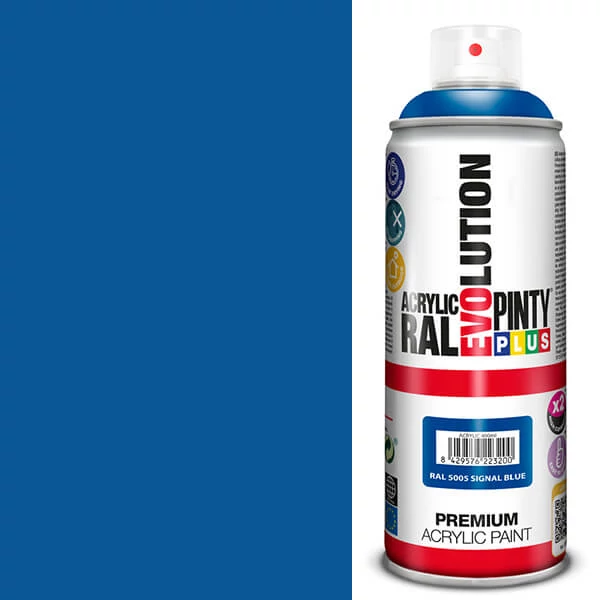 Akrilna boja u spreju, EVOLUTION sjajna, 400 ml - RAL5005 signal blue