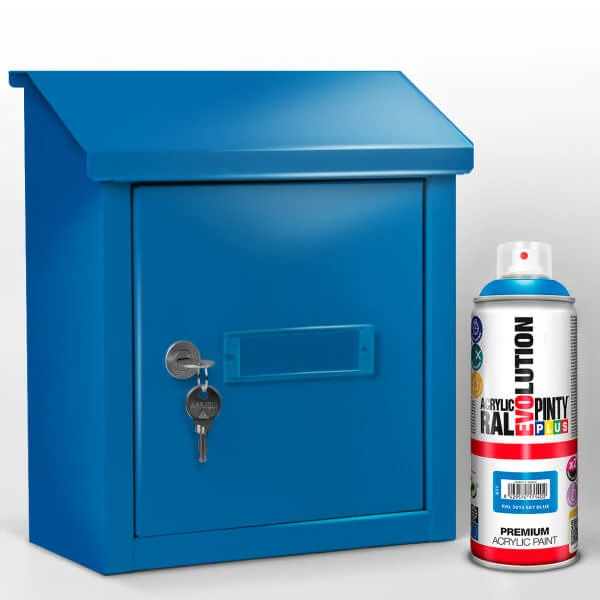 Akrilna boja u spreju, EVOLUTION sjajna, 400 ml - RAL5015 sky blue