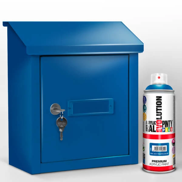 Akrilna boja u spreju, EVOLUTION sjajna, 400 ml - RAL5017 traffic blue