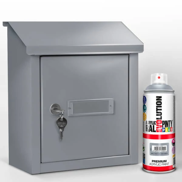 Akrilna boja u spreju, EVOLUTION sjajna, 400 ml - RAL7001 silver grey