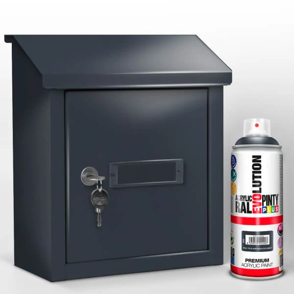 Akrilna boja u spreju, EVOLUTION sjajna, 400 ml - RAL7016 anthracite grey