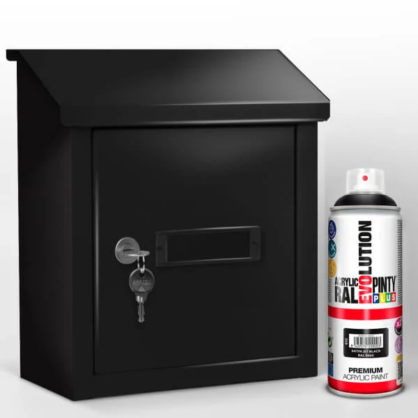 Akrilfesték spray, EVOLUTION selyemfényű, 400 ml - RAL9010 pure white