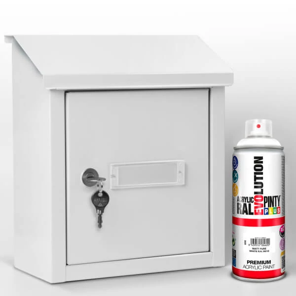 Akrilna boja u spreju, EVOLUTION mat, 400 ml - RAL9010 čisto bijela