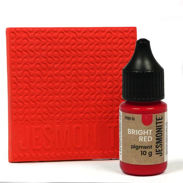 Pigment akrilne smole Jesmonite, 10 g - svijetlo crvena