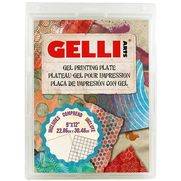 Gel list, Gelli Arts print list - 9x12