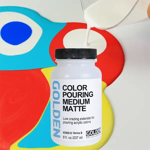 Golden Color Pouring Medium za izlijevanje, srednja, mat, 237 ml