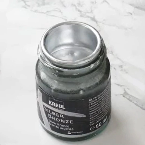 Tekuća metalna smola boja, Kreul, 50 ml - Silver Bronze