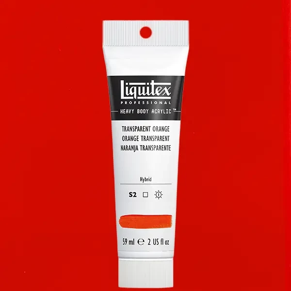 Liquitex Heavy Body akrilna boja, 59 ml - 035, transparent orange