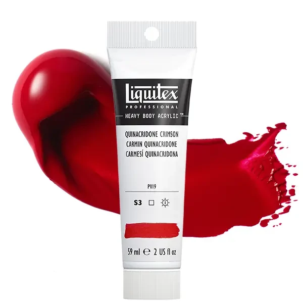 Liquitex Heavy Body akrilna boja, 59 ml - 110, quinacridone crimson