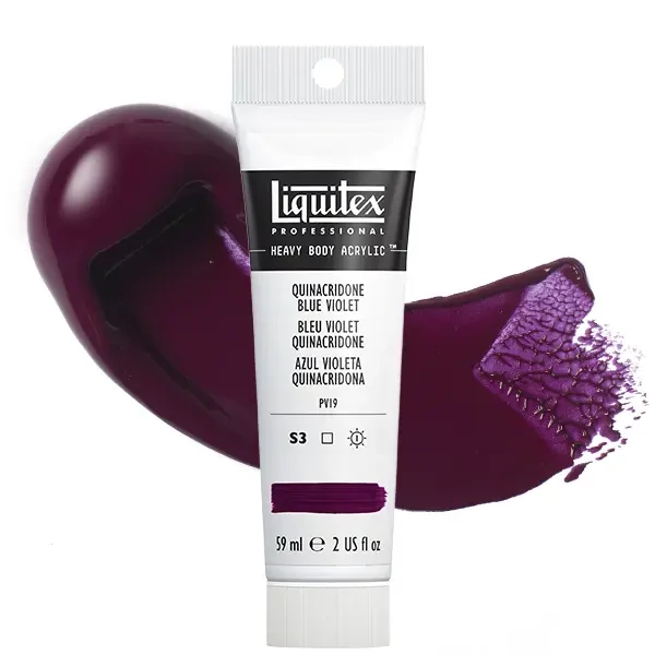 Liquitex Heavy Body akrilna boja, 59 ml - 118, quinacridone blue violet
