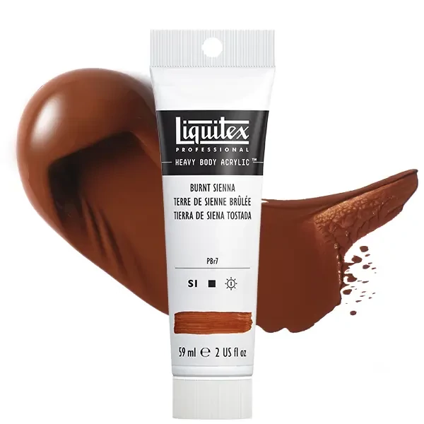 Liquitex Heavy Body akrilna boja, 59 ml - 127, burnt sienna