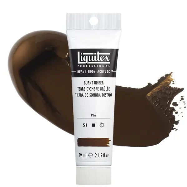 Liquitex Heavy Body akrilna boja, 59 ml - 128, burnt umber