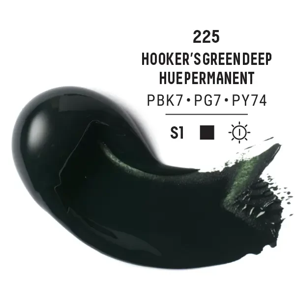 Liquitex Heavy Body akrilna boja, 59 ml - 225, hooker's green deep hue permanent