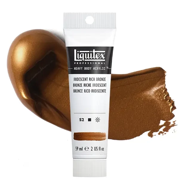 Liquitex Heavy Body akrilna boja, 59 ml - 229, iridescent rich bronze