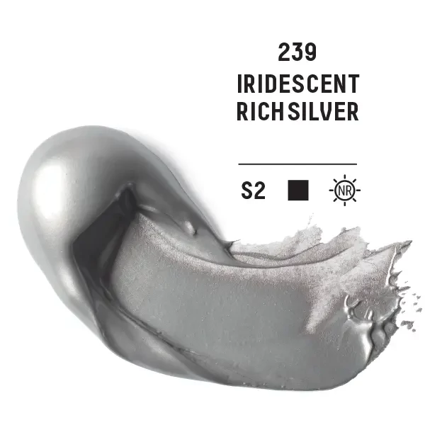 Liquitex Heavy Body akrilna boja, 59 ml - 239, iridescent rich silver