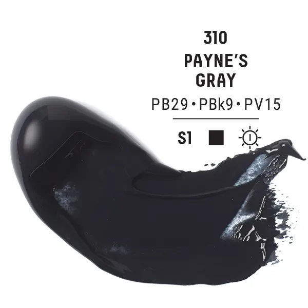 Liquitex Heavy Body akrilna boja, 59 ml - 310, payne's gray