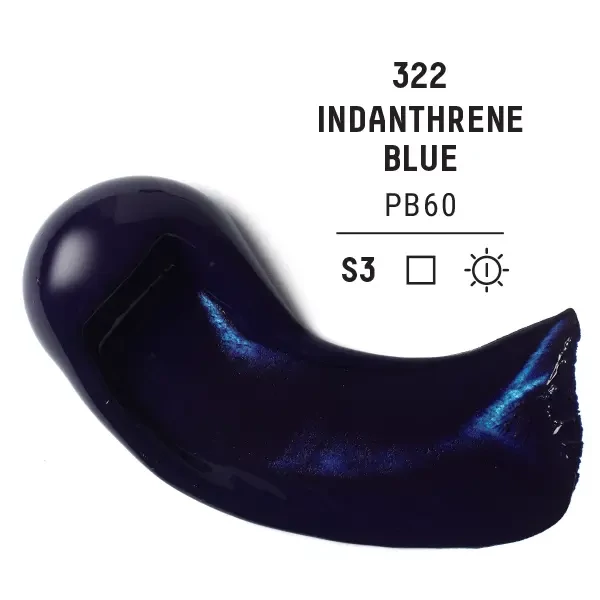 Liquitex Heavy Body akrilna boja, 59 ml - 322, indanthrene blue