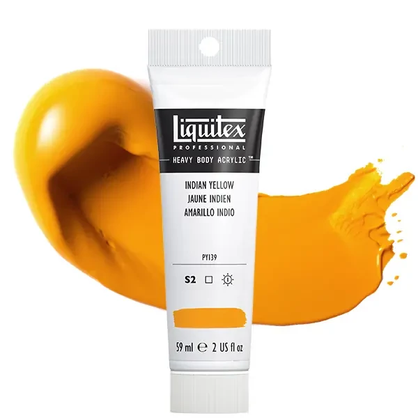 Liquitex Heavy Body akrilna boja, 59 ml - 324, indian yellow