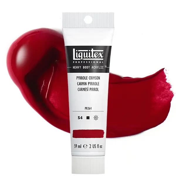 Liquitex Heavy Body akrilna boja, 59 ml - 326, pyrrole crimson