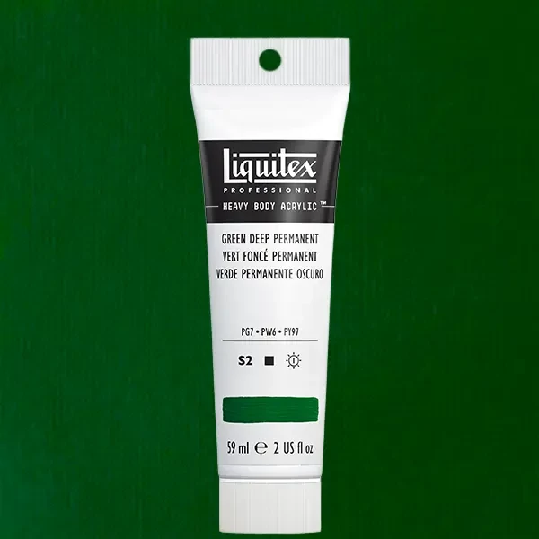 Liquitex Heavy Body akrilna boja, 59 ml - 350, green deep permanent