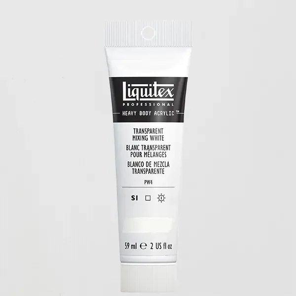 Liquitex Heavy Body akrilna boja, 59 ml - 430, transparent mixing white