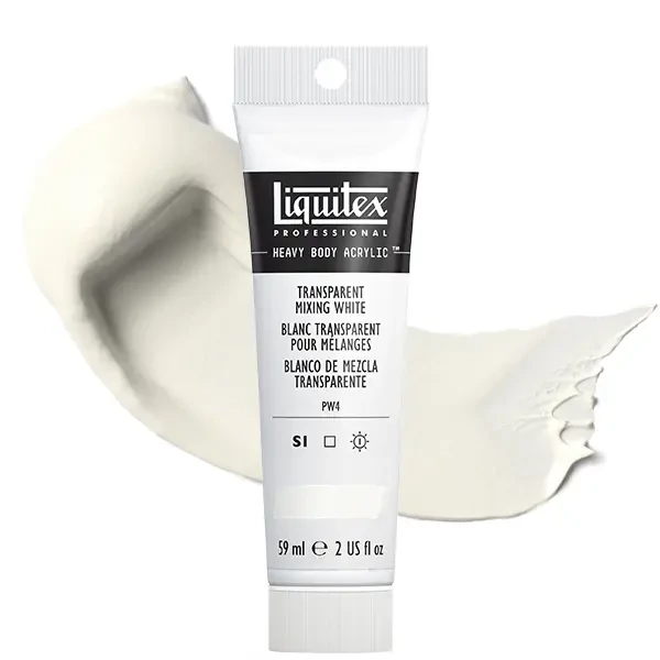 Liquitex Heavy Body akrilna boja, 59 ml - 430, transparent mixing white