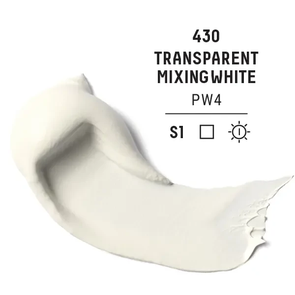 Liquitex Heavy Body akrilna boja, 59 ml - 430, transparent mixing white