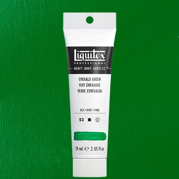 Liquitex Heavy Body akrilna boja, 59 ml - 450, emerald green
