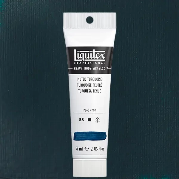 Liquitex Heavy Body akrilna boja, 59 ml - 503, muted turquoise