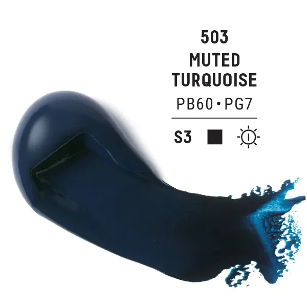 Liquitex Heavy Body akrilna boja, 59 ml - 503, muted turquoise