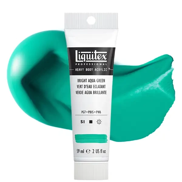 Liquitex Heavy Body akrilna boja, 59 ml - 660, bright aqua green
