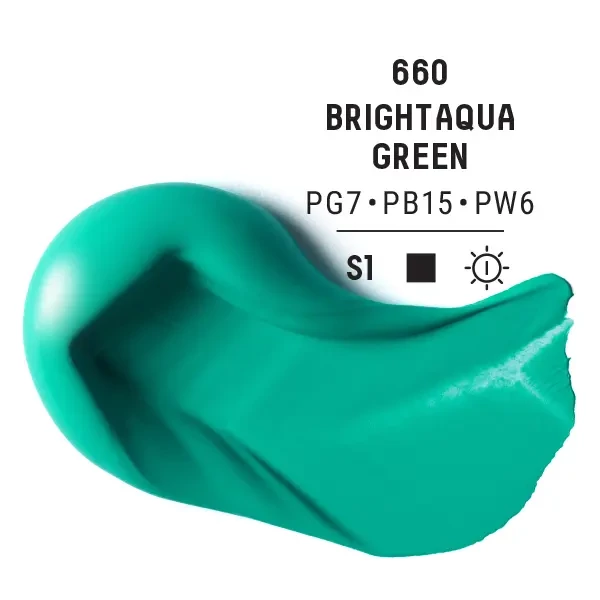 Liquitex Heavy Body akrilna boja, 59 ml - 660, bright aqua green