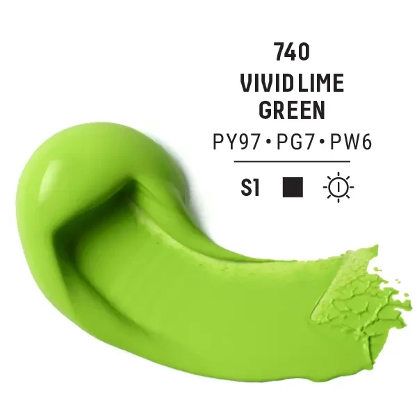 Liquitex Heavy Body akrilna boja, 59 ml - 740, vivid lime green