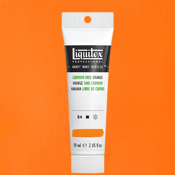 Liquitex Heavy Body akrilna boja, 59 ml - 892, cadmium-free orange